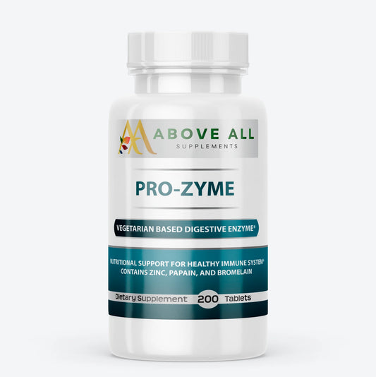 Pro-Zyme 200 Tablets Stock Formula Private Label 500 bottles minimum